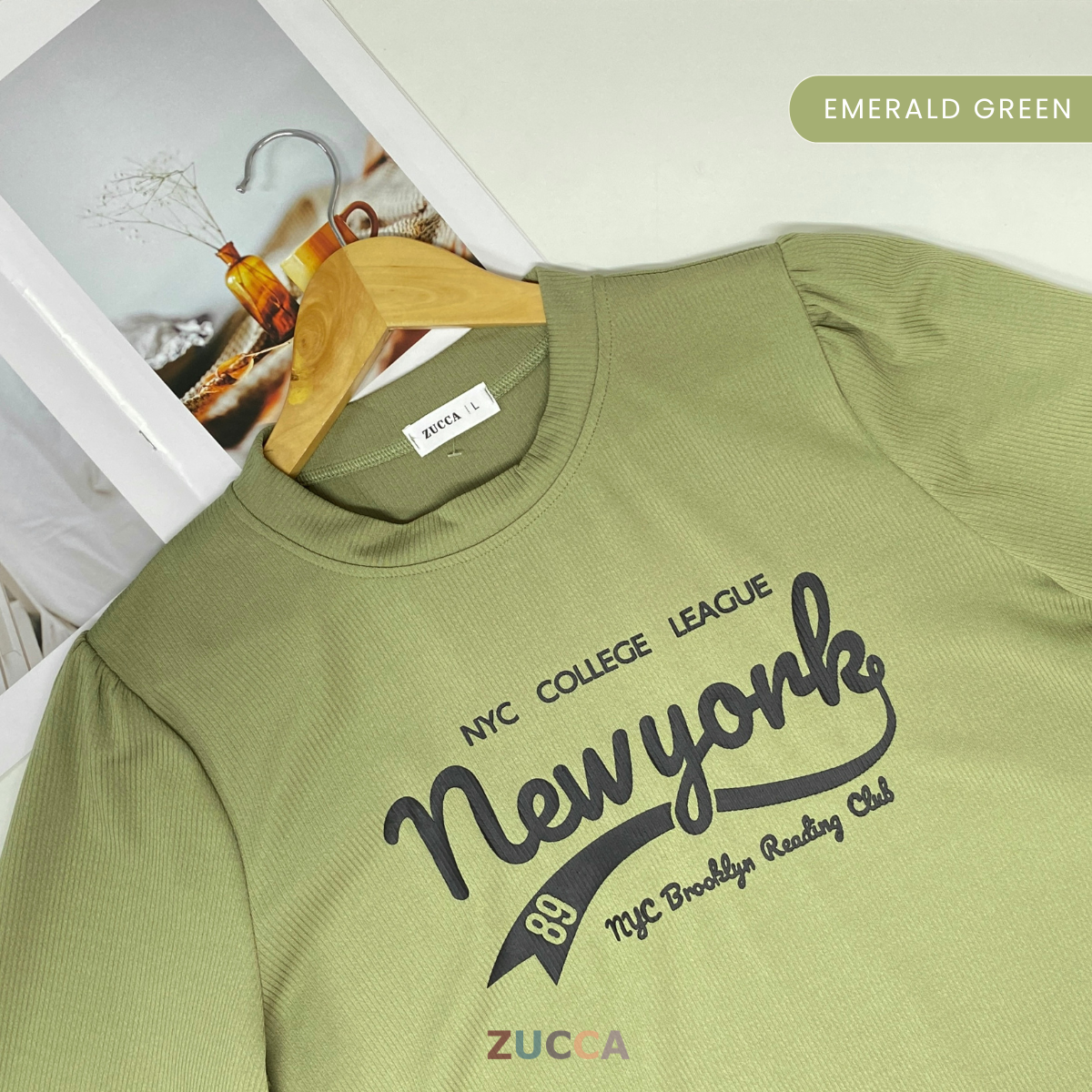 ZUCCA DALINIA CASUAL PRINT SHIRT - DM141