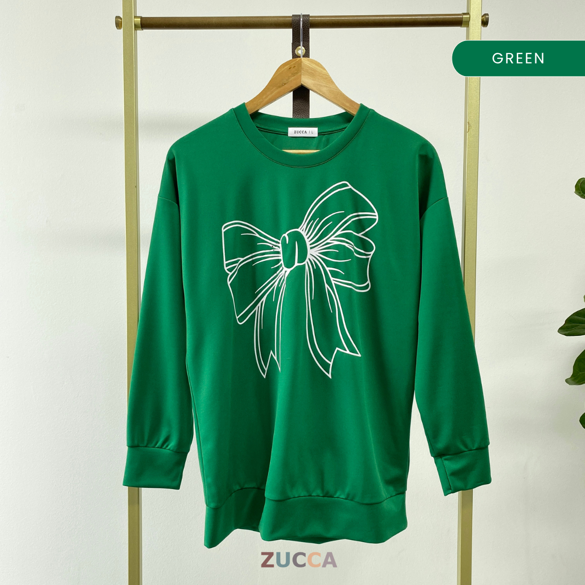 ZUCCA MONICA KEMEJA KASUAL BERCORAK REBEN - MA070