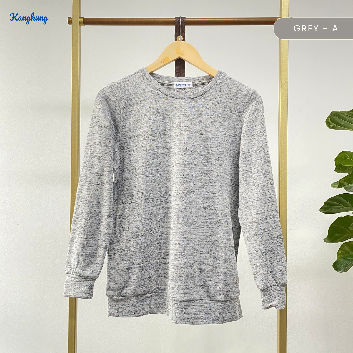 KANGKUNG AZRAMI COTTON KNIT CASUAL SHIRT - KK117