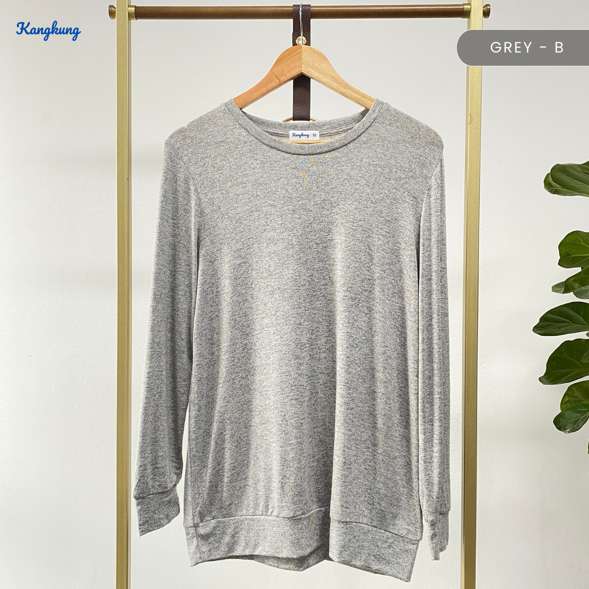KANGKUNG AZRAMI COTTON KNIT CASUAL SHIRT - KK117