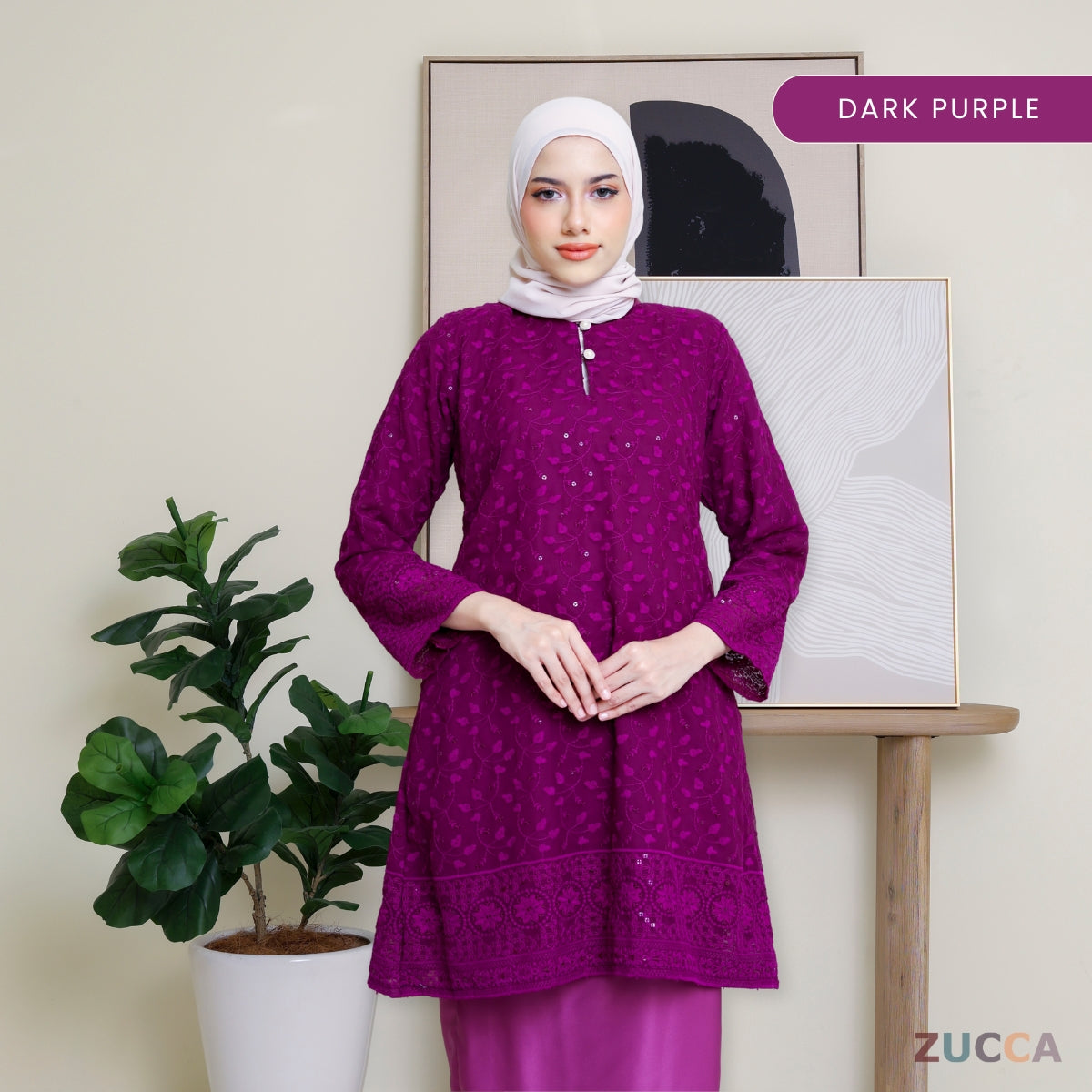 ZUCCA HUMAIRA KURUNG SULAMAN MODEN-H031