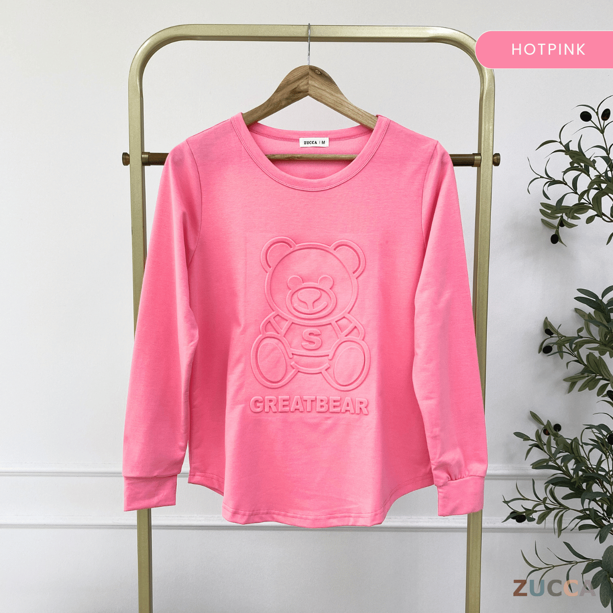 ZUCCA HERISA EMBOSSED VELVET CASUAL SHIRT BLOUSE - MA007