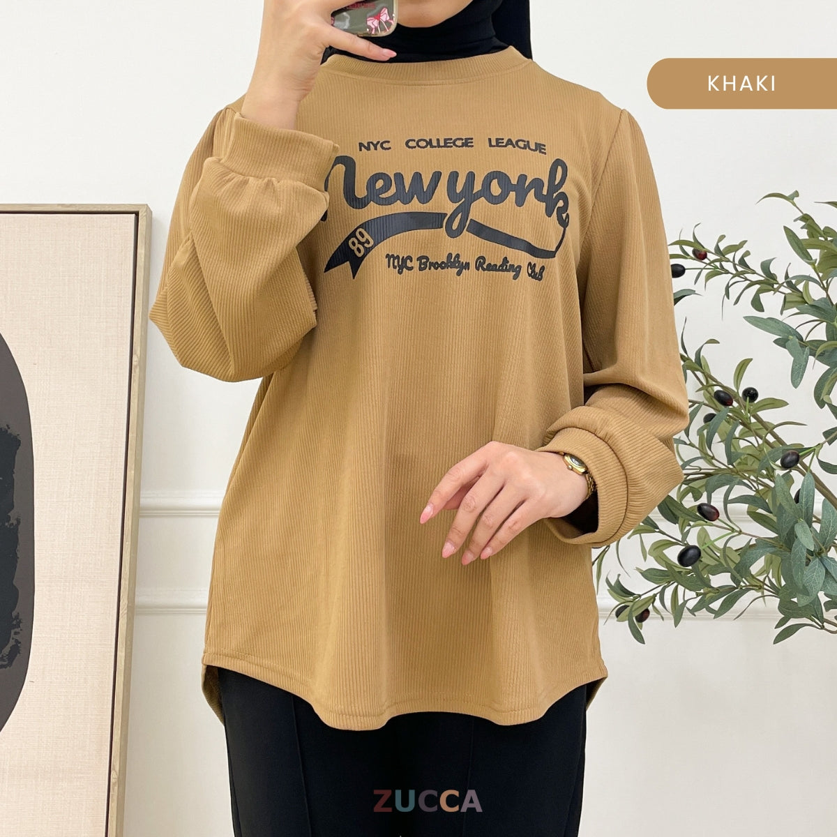 ZUCCA DALINIA CASUAL PRINT SHIRT - DM141