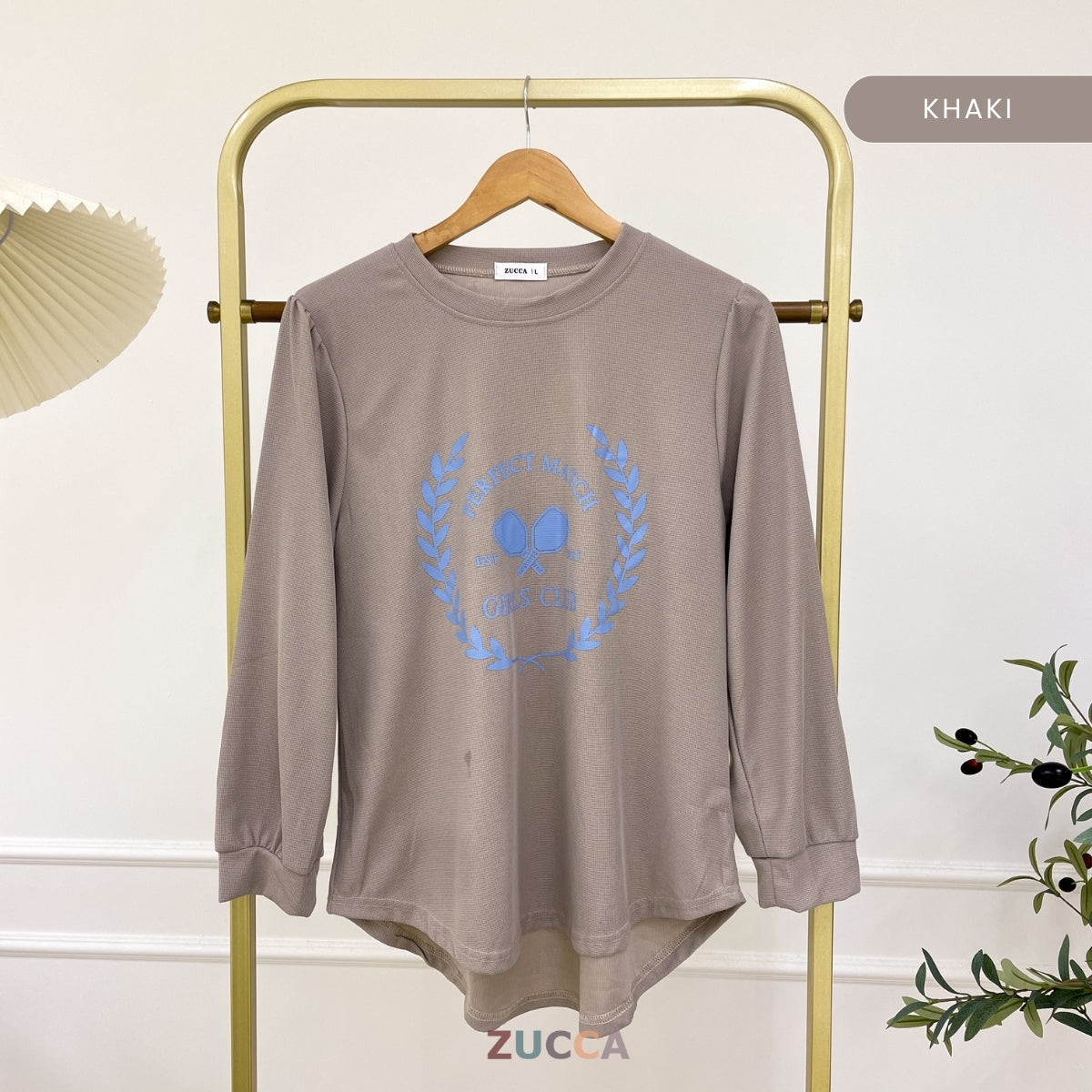 ZUCCA MARCIE KEMEJA KASUAL WANITA WAFFLE COTTON - DM007 BAJU WANITA KOREAN STYLE