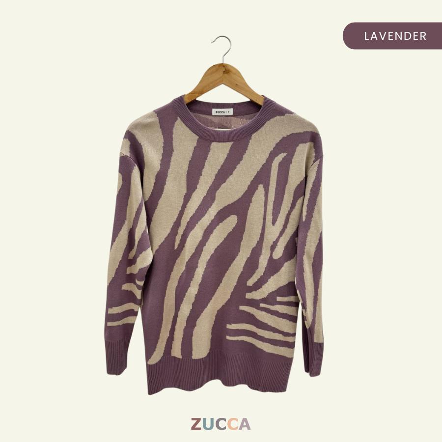 ZUCCA HENRY KOREA STYLE BAGGY COMFY KNITWEAR LABUH - DM190 SWEARSHIRT