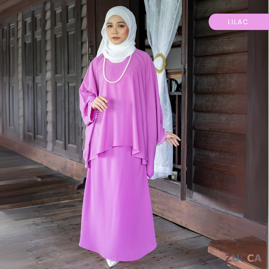Farhana Kurung Pearl Batwing - PSRAYA001