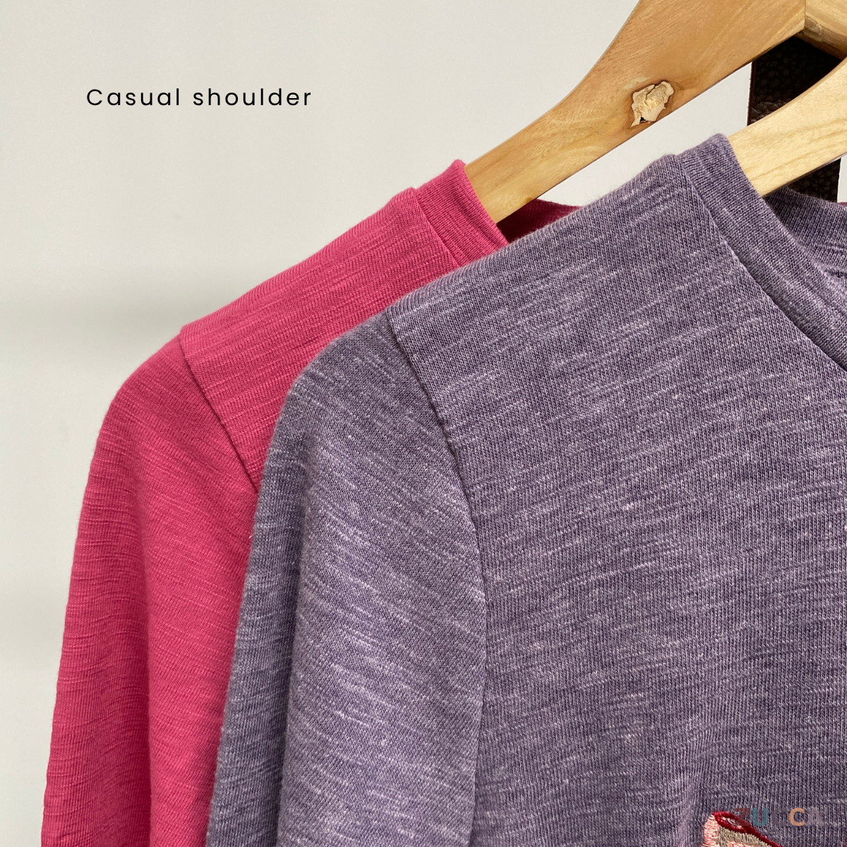ZUCCA ATIQAH SOFT KNIT BOW EMBROIDERY SHIRT - MA028A