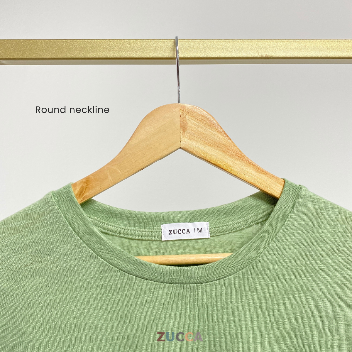ZUCCA NADINA KEMEJA KASUAL BERCORAK REBEN – MA033 BAJU WANITA