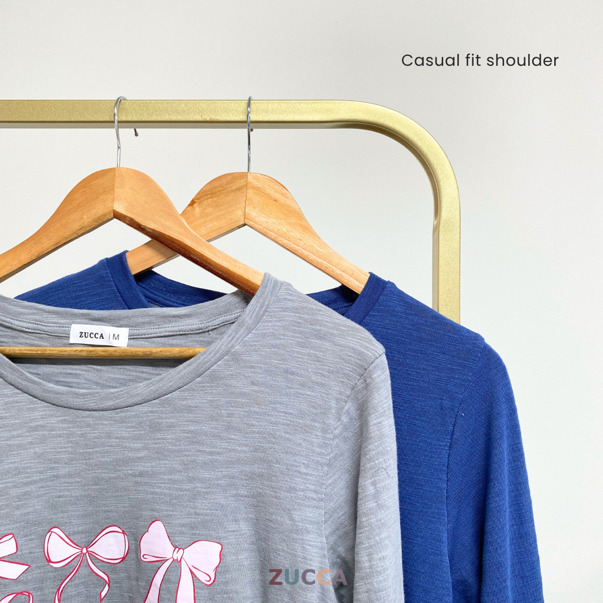 ZUCCA NADINA KEMEJA KASUAL BERCORAK REBEN – MA033 BAJU WANITA
