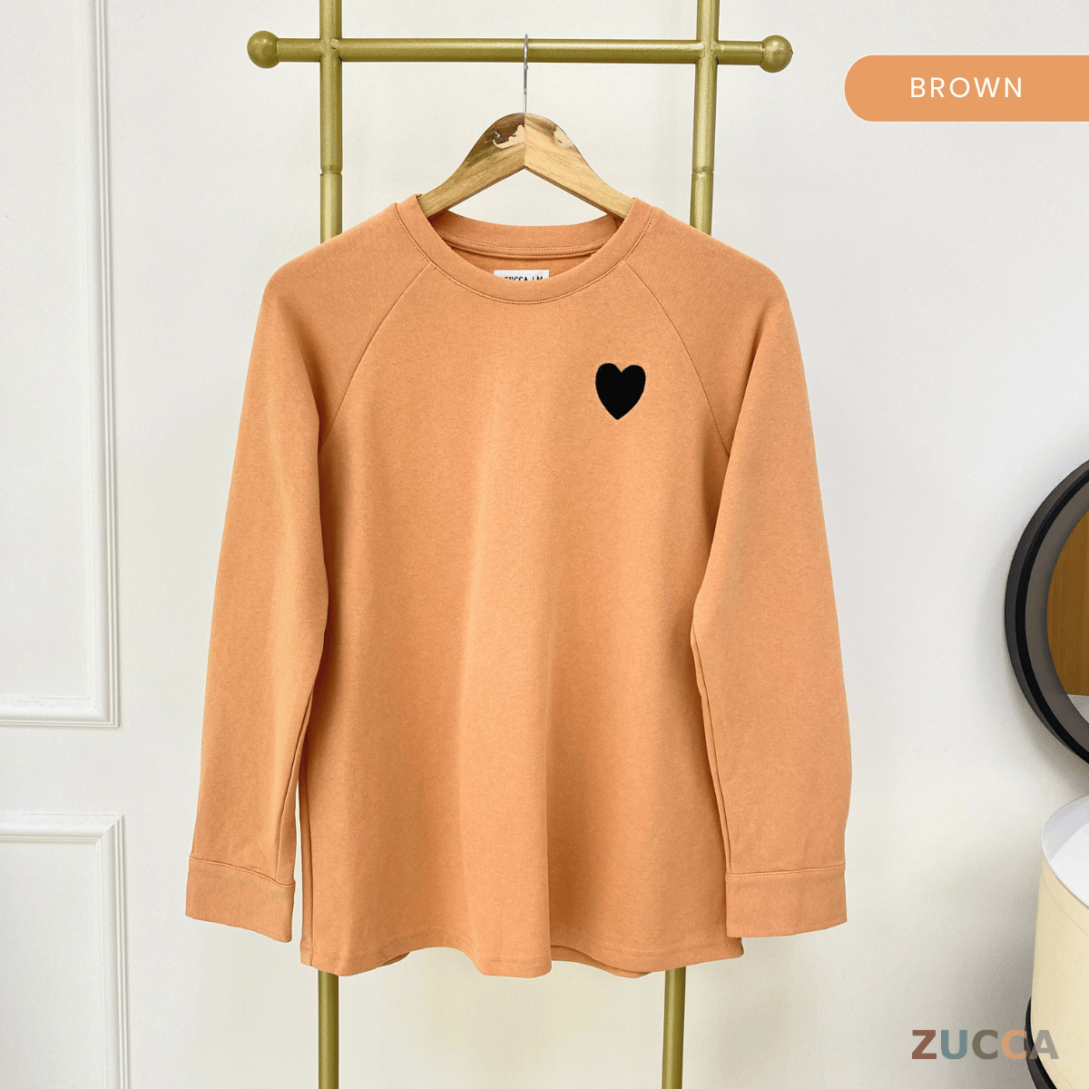 ZUCCA ZARINA PULLOVER SWEATSHIRT SULAM HATI - MA037 WOMEN SWEATSHIRT