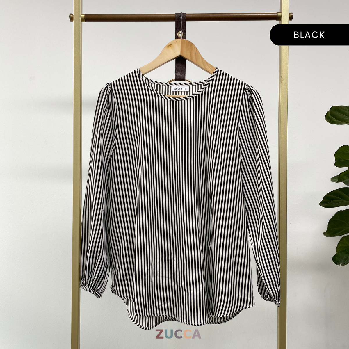 ZUCCA NAMI COTTON STRIPE WOMEN BLOUSE - MA044