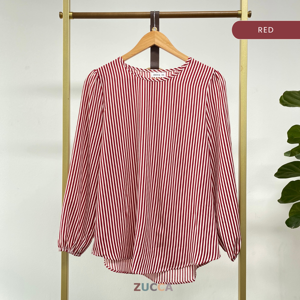 ZUCCA NAMI COTTON STRIPE WOMEN BLOUSE - MA044