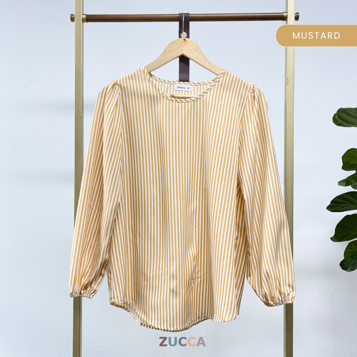 ZUCCA NAMI COTTON STRIPE WOMEN BLOUSE - MA044