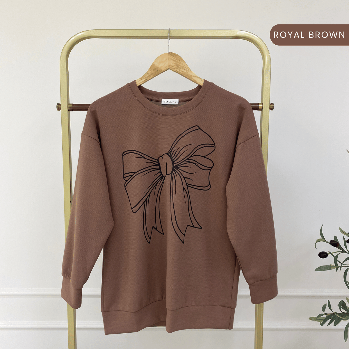 ZUCCA MONICA KEMEJA KASUAL BERCORAK REBEN - MA070