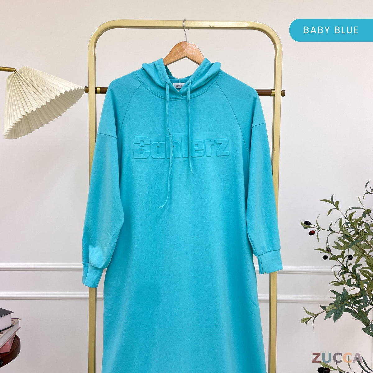 ZUCCA NAURA HOODIE DRESS - MA086 TOP