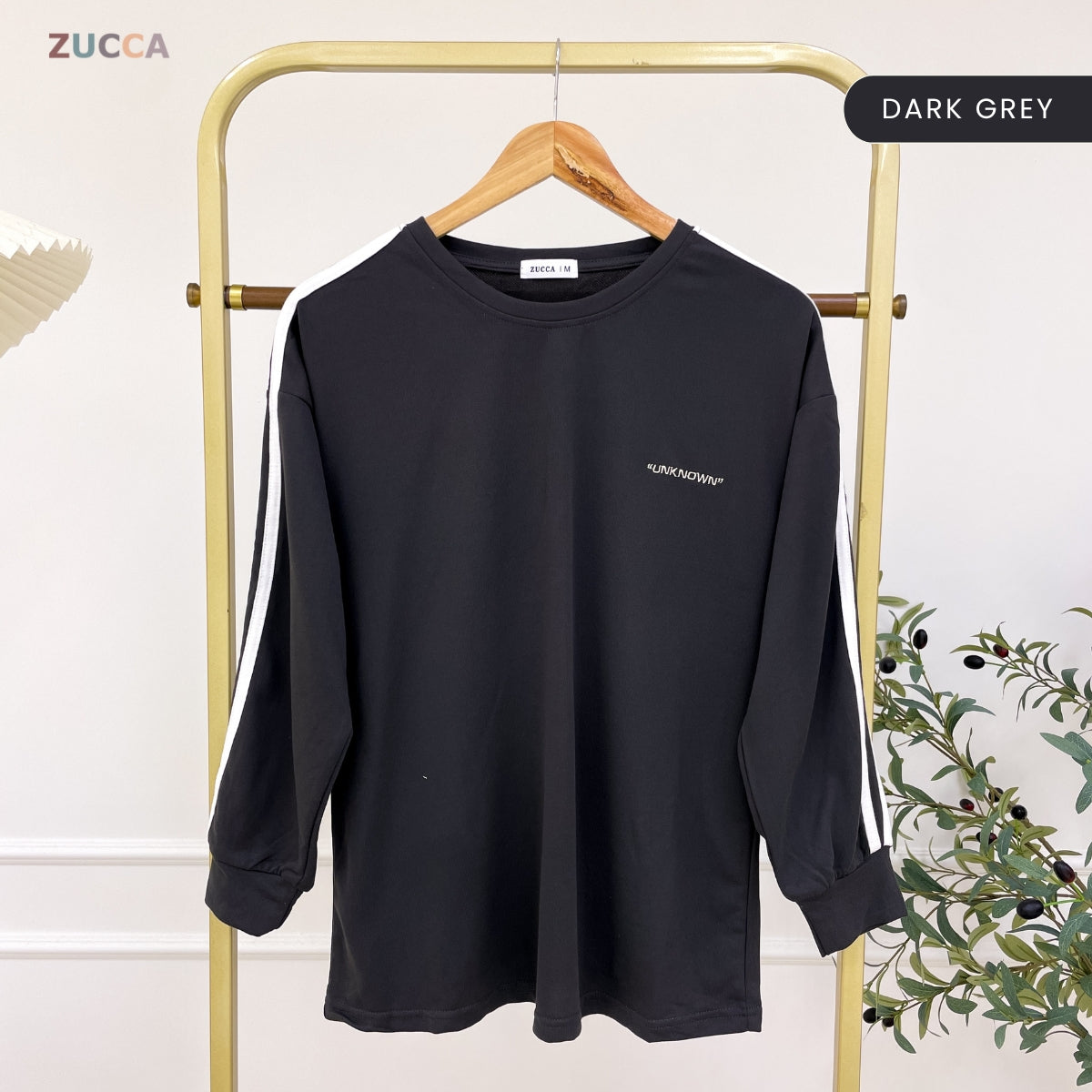 ZUCCA FINDA WOMEN KASUAL SHIRT PLAIN SHIRT LONG SLEEVE -  MA108