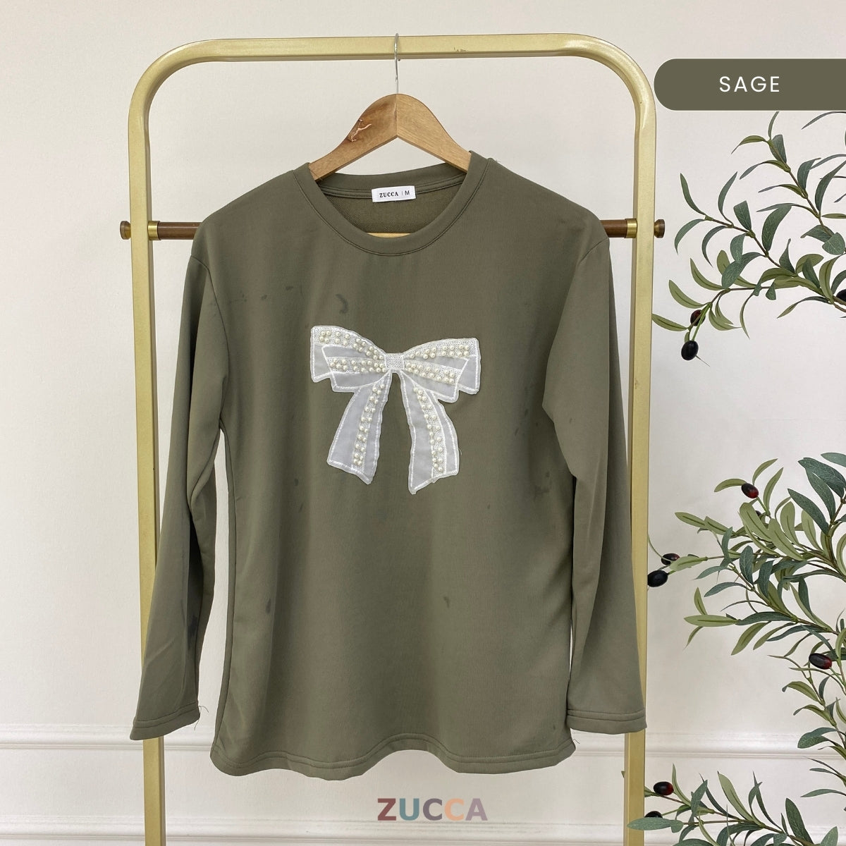 ZUCCA EMMY WOMEN KASUAL SHIRT COQUETTE LONG SLEEVE - MA110