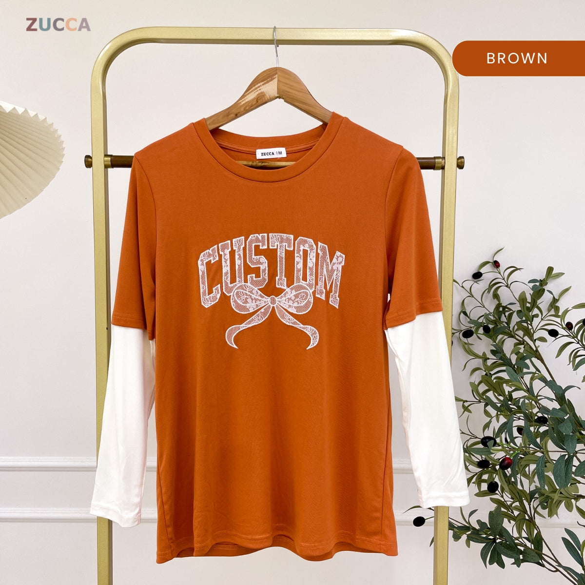 ZUCCA SENROSE KASUAL WOMEN SHIRT LAYERED SLEEVE - MA125