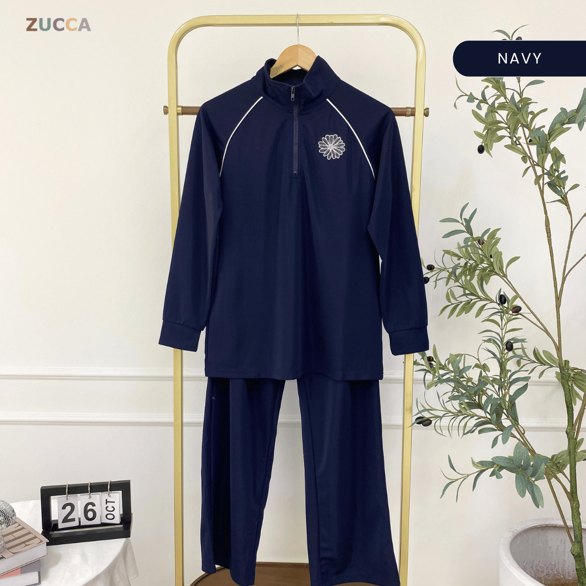 ZUCCA AINARA WOMEN KASUAL SET SWEATSHIRT LONG SLEEVE - MA126