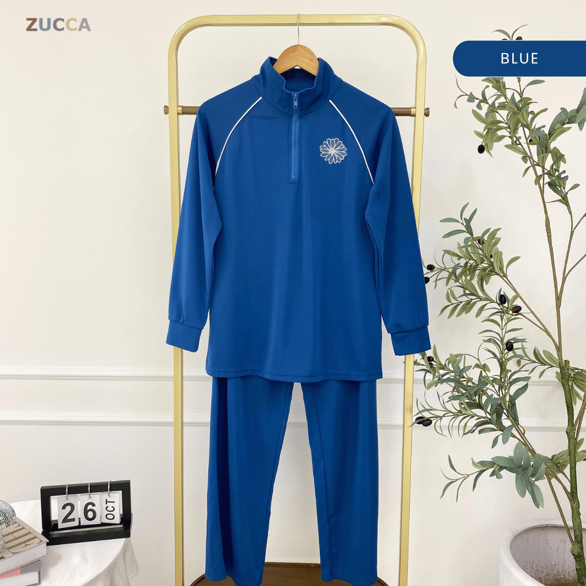 ZUCCA AINARA WOMEN KASUAL SET SWEATSHIRT LONG SLEEVE - MA126