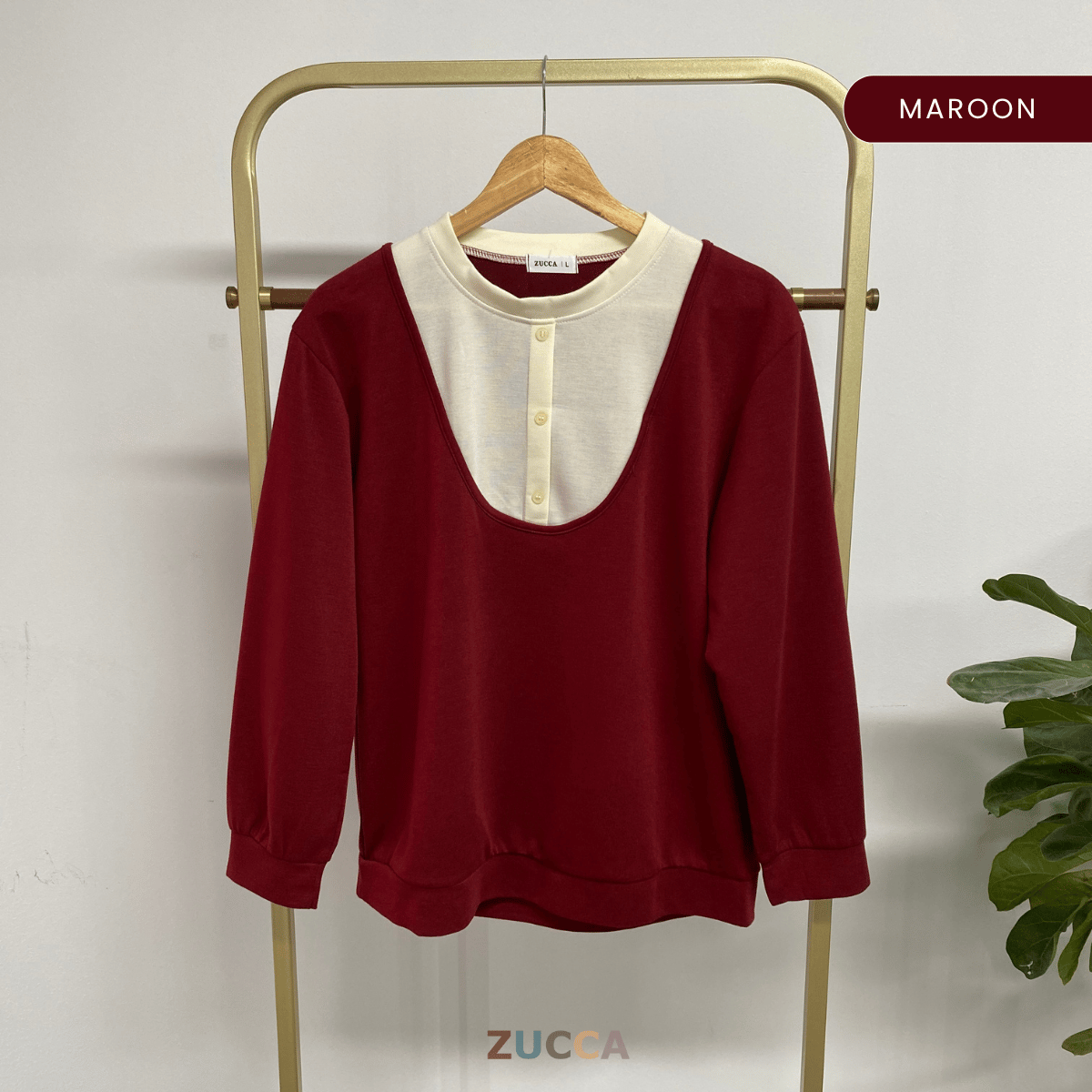 ZUCCA JUNNY DOLCE PULLOVER MODEST LOOK - DM286