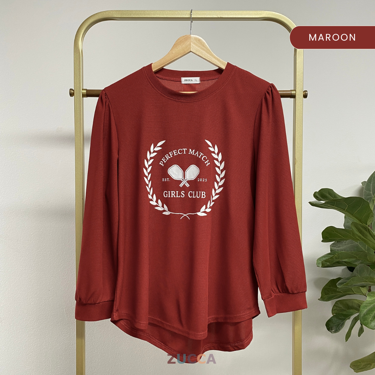 ZUCCA MARCIE KEMEJA KASUAL WANITA WAFFLE COTTON - DM007 BAJU WANITA KOREAN STYLE