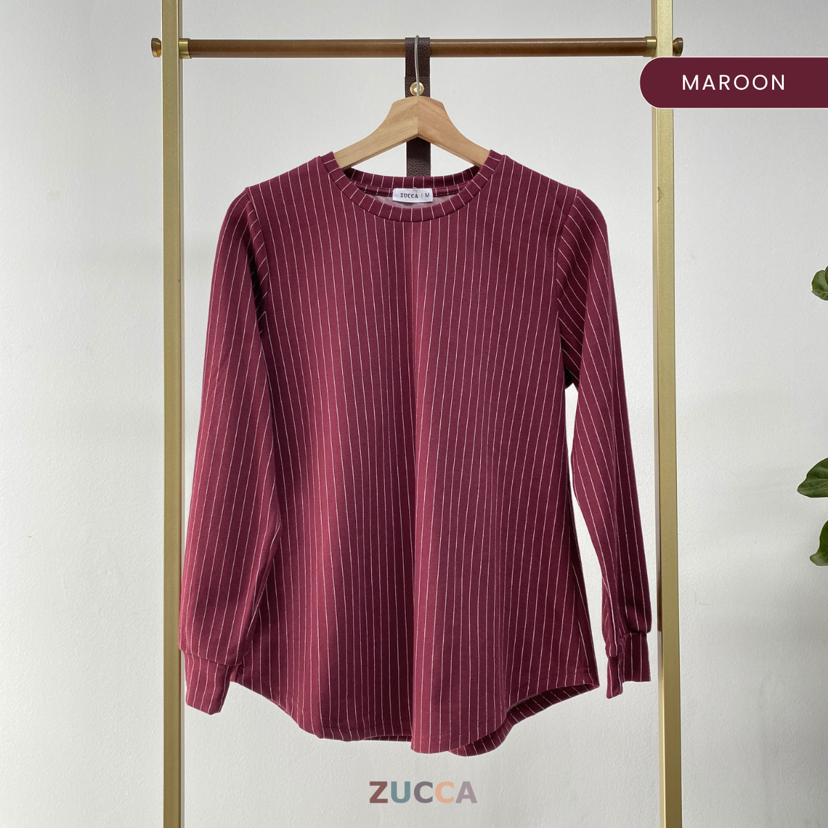 ZUCCA JIHAN PINSTRIPE CASUAL SHIRT - MA052