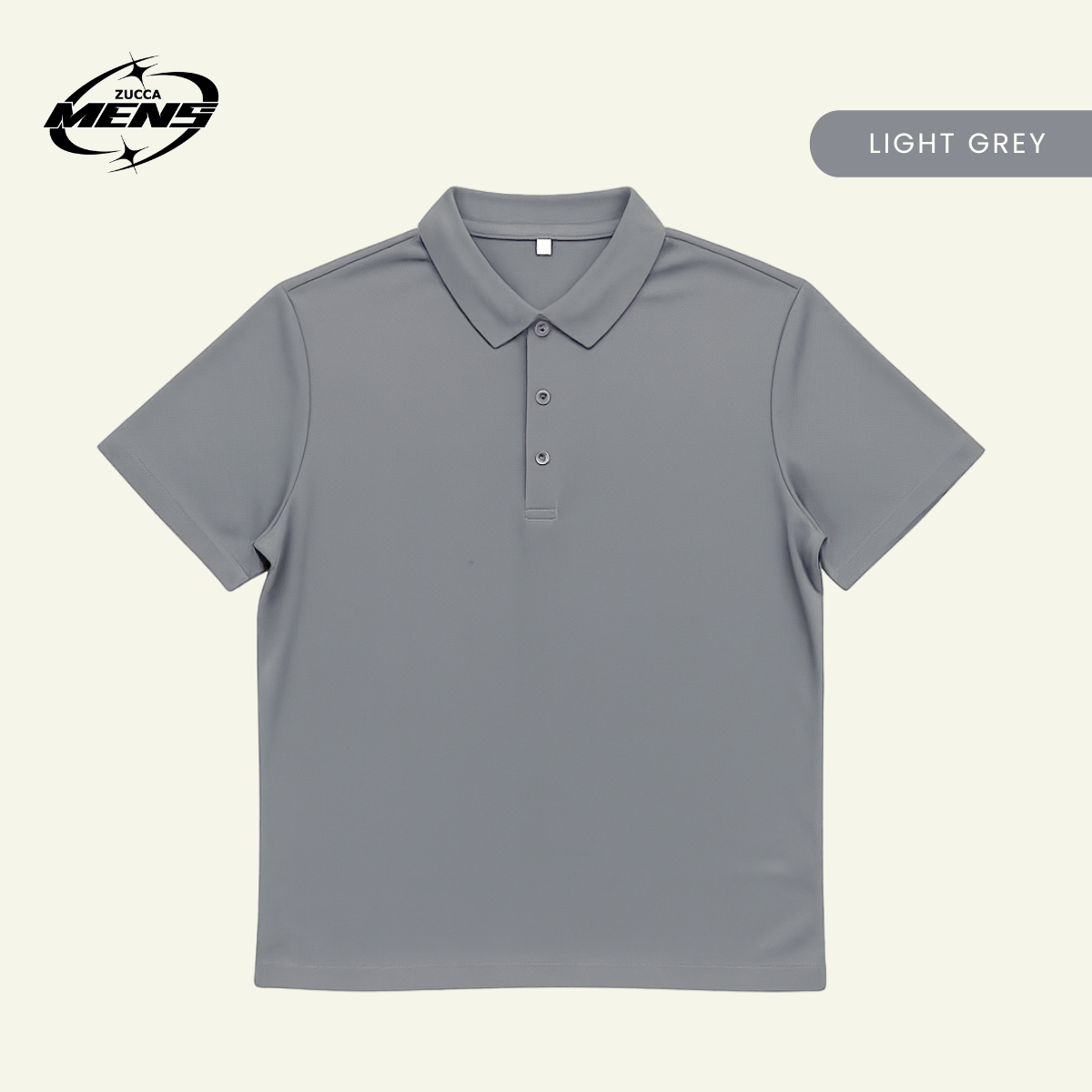 ZUCCA ALEX CASUAL COLLAR MEN T-SHIRT - MC1020 BAJU LELAKI