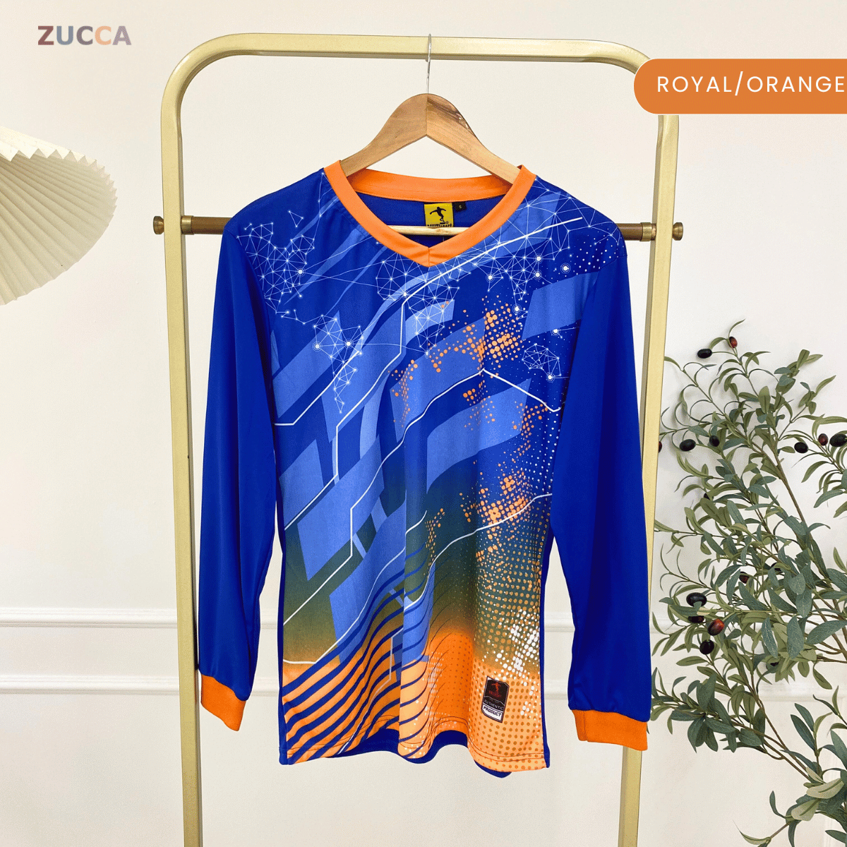 ZUCCA ASTRA UNISEX V-NECK SPORTWEAR JERSEY-MC1021