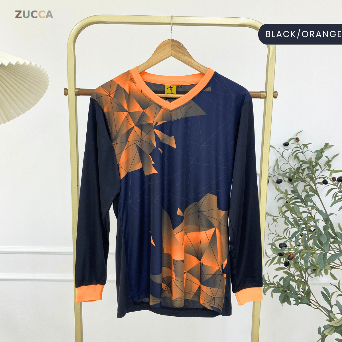 ZUCCA ASTRA UNISEX V-NECK SPORTWEAR JERSEY-MC1021