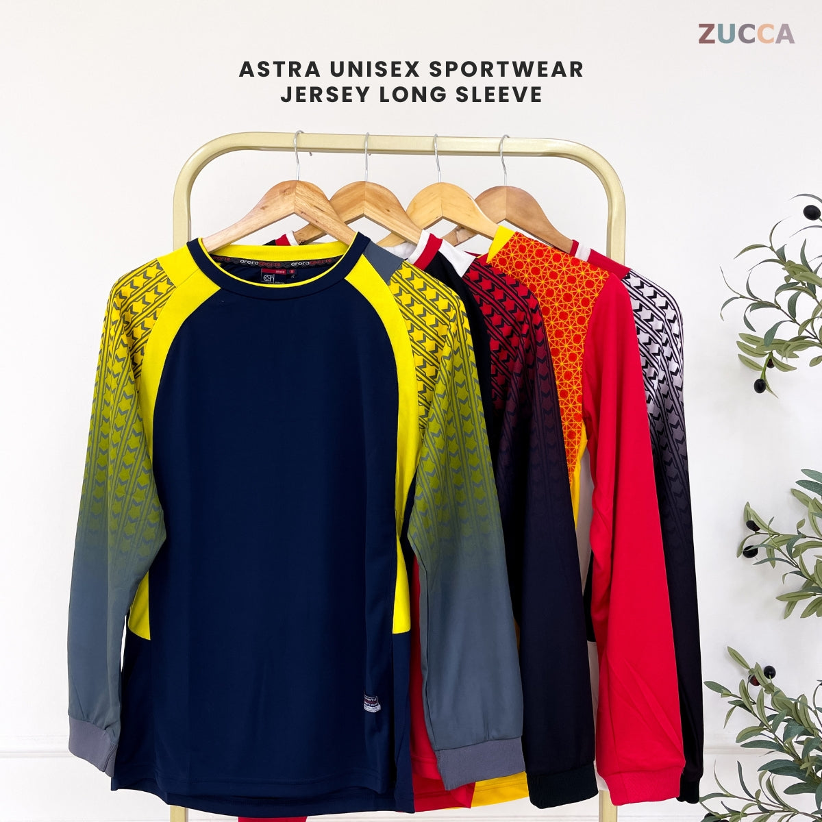 ZUCCA ASTRA UNISEX SPORTWEAR JERSEY LONG SLEEVE - MS012