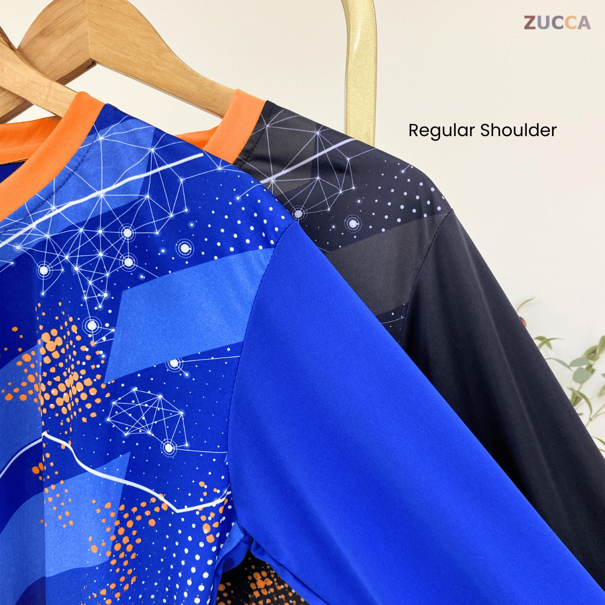 ZUCCA ASTRA UNISEX V-NECK SPORTWEAR JERSEY-MC1021