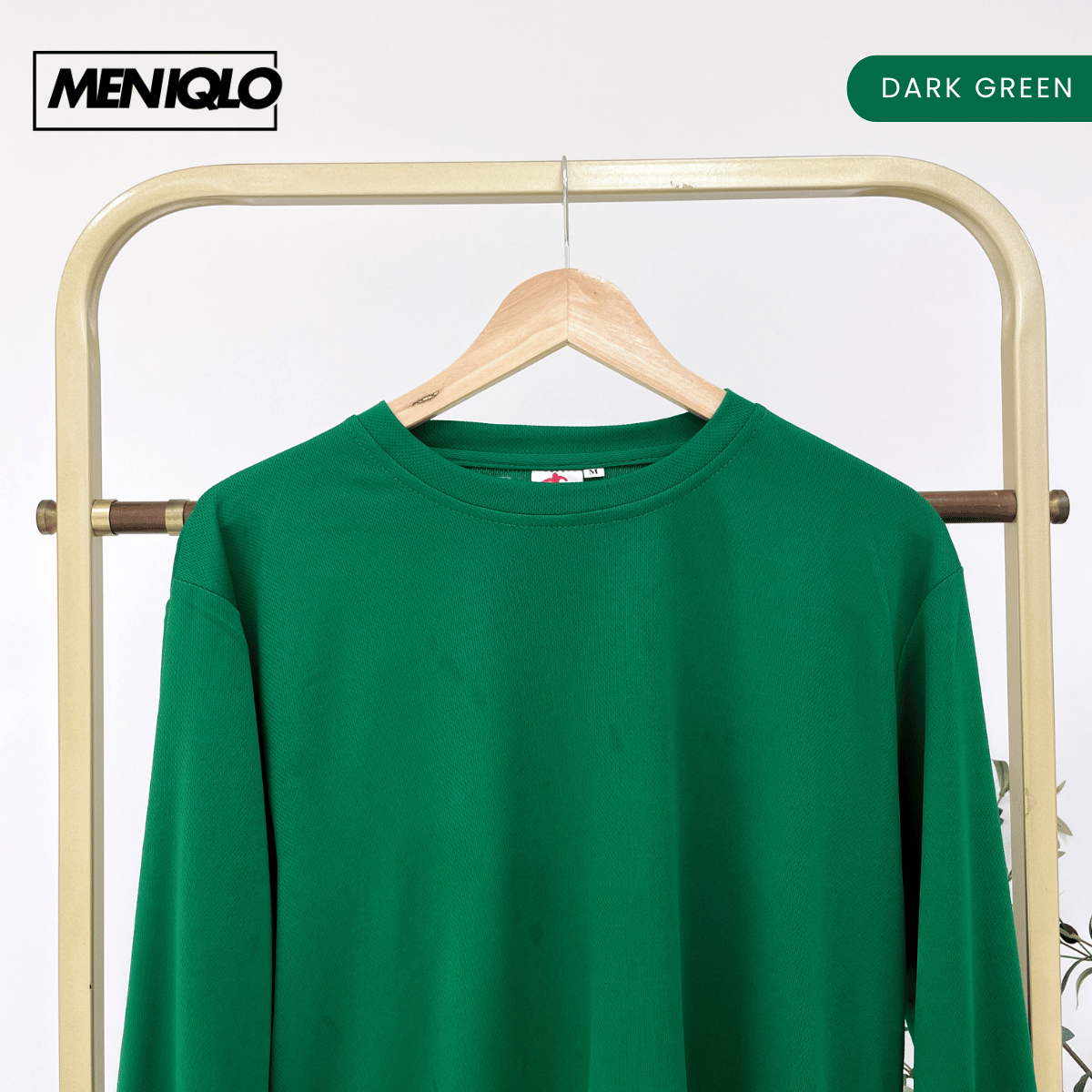 MENIQLO FELIX PLAIN UNISEX SHIRT LENGAN PANJANG XS-6XL- MC1022
