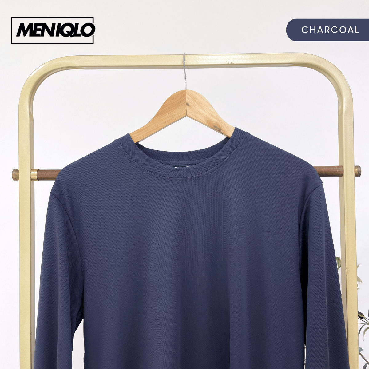 MENIQLO FELIX PLAIN UNISEX SHIRT LENGAN PANJANG XS-6XL- MC1022