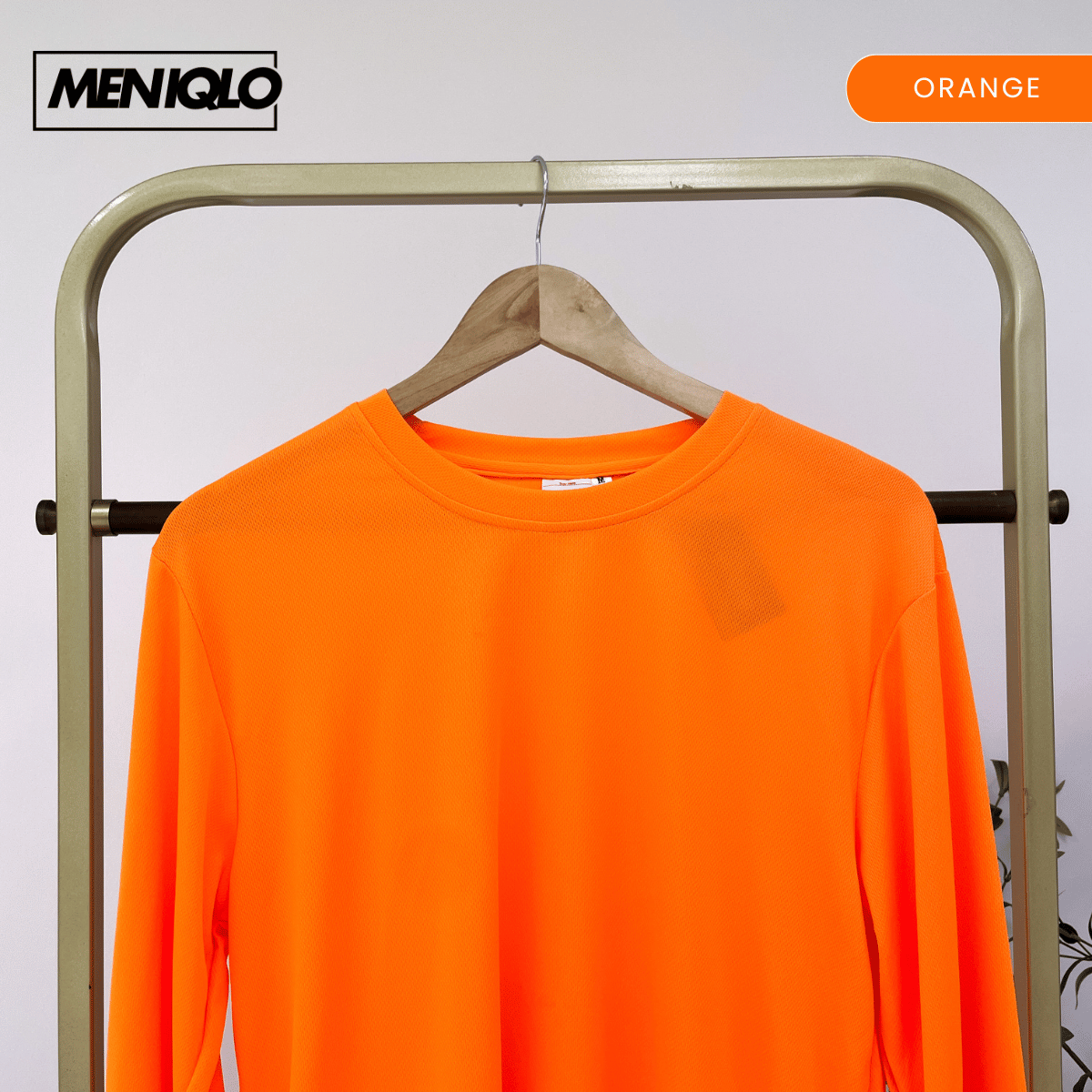 MENIQLO FELIX PLAIN UNISEX SHIRT LENGAN PANJANG XS-6XL- MC1022