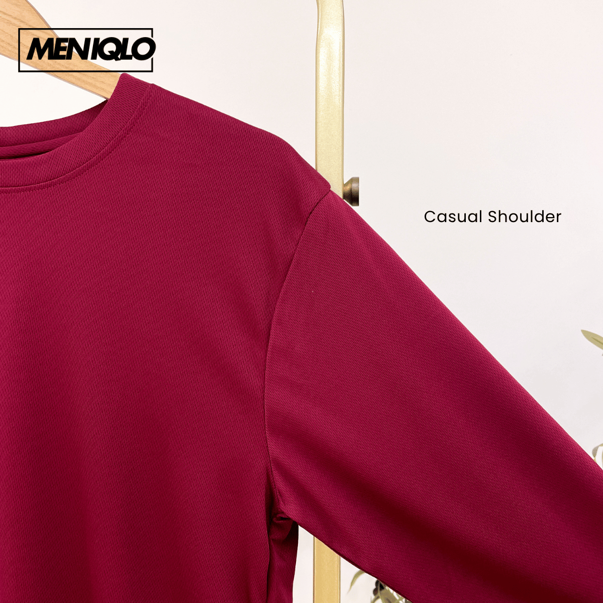 MENIQLO FELIX PLAIN UNISEX SHIRT LENGAN PANJANG XS-6XL- MC1022