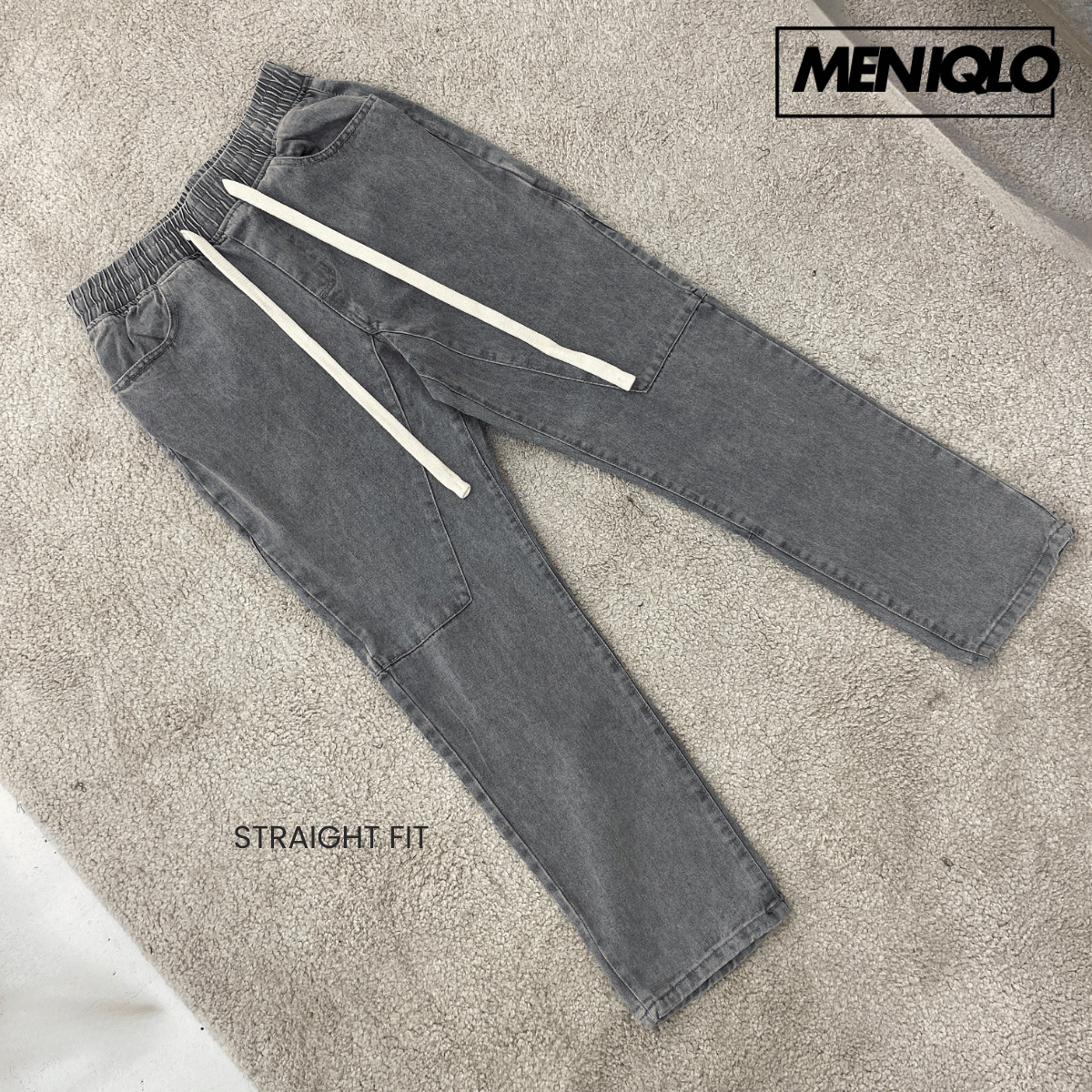 MENIQLO NOAH RELAXED FIT DENIM PANTS MCP2006
