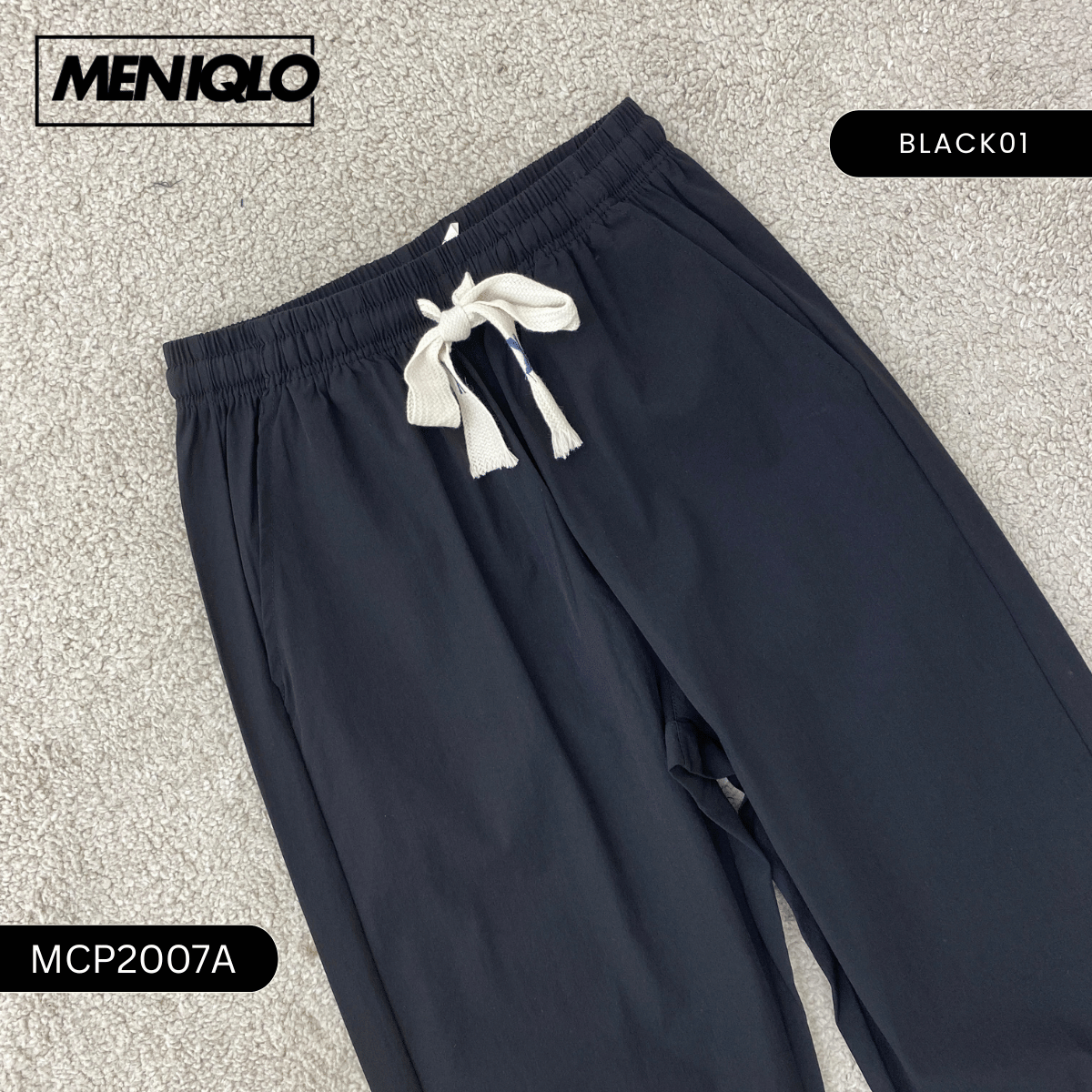 MENIQLO EMIR RELAX STRAIGHT JOGGER PANTS MCP2007
