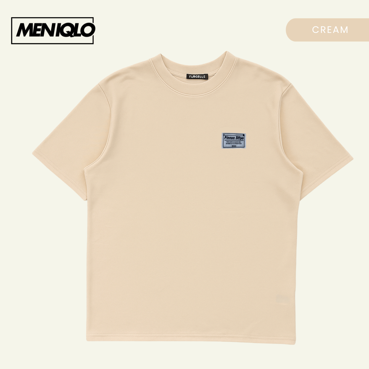 MENIQLO DAMIAN OVERSIZED T-SHIRT SHORT SLEEVE - MQ1001