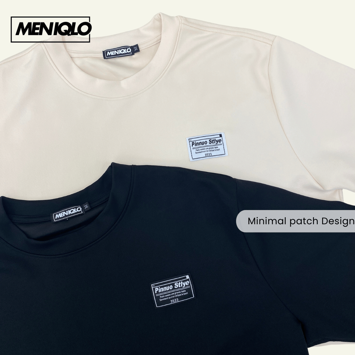 MENIQLO DAMIAN OVERSIZED T-SHIRT SHORT SLEEVE - MQ1001