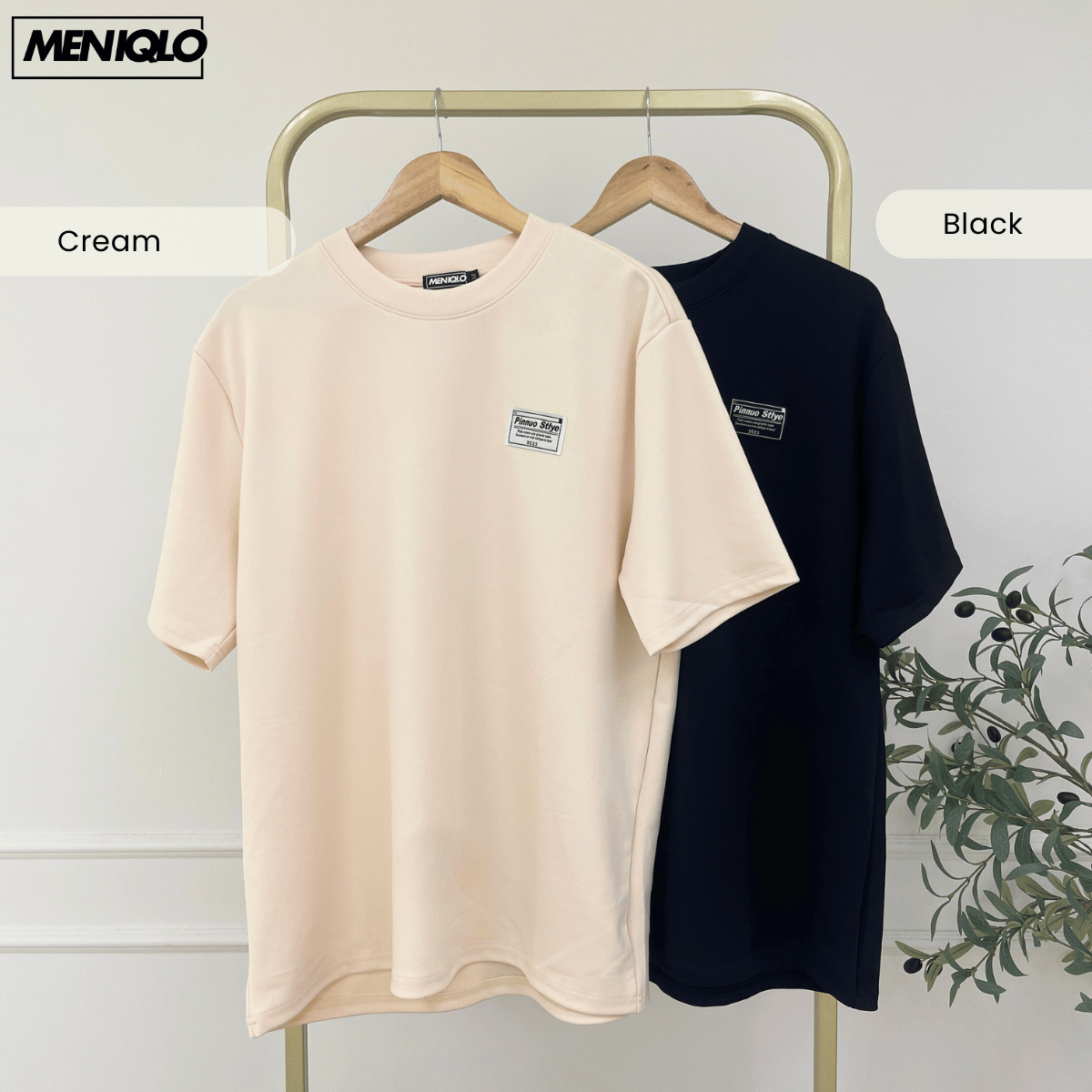 MENIQLO DAMIAN OVERSIZED T-SHIRT SHORT SLEEVE - MQ1001