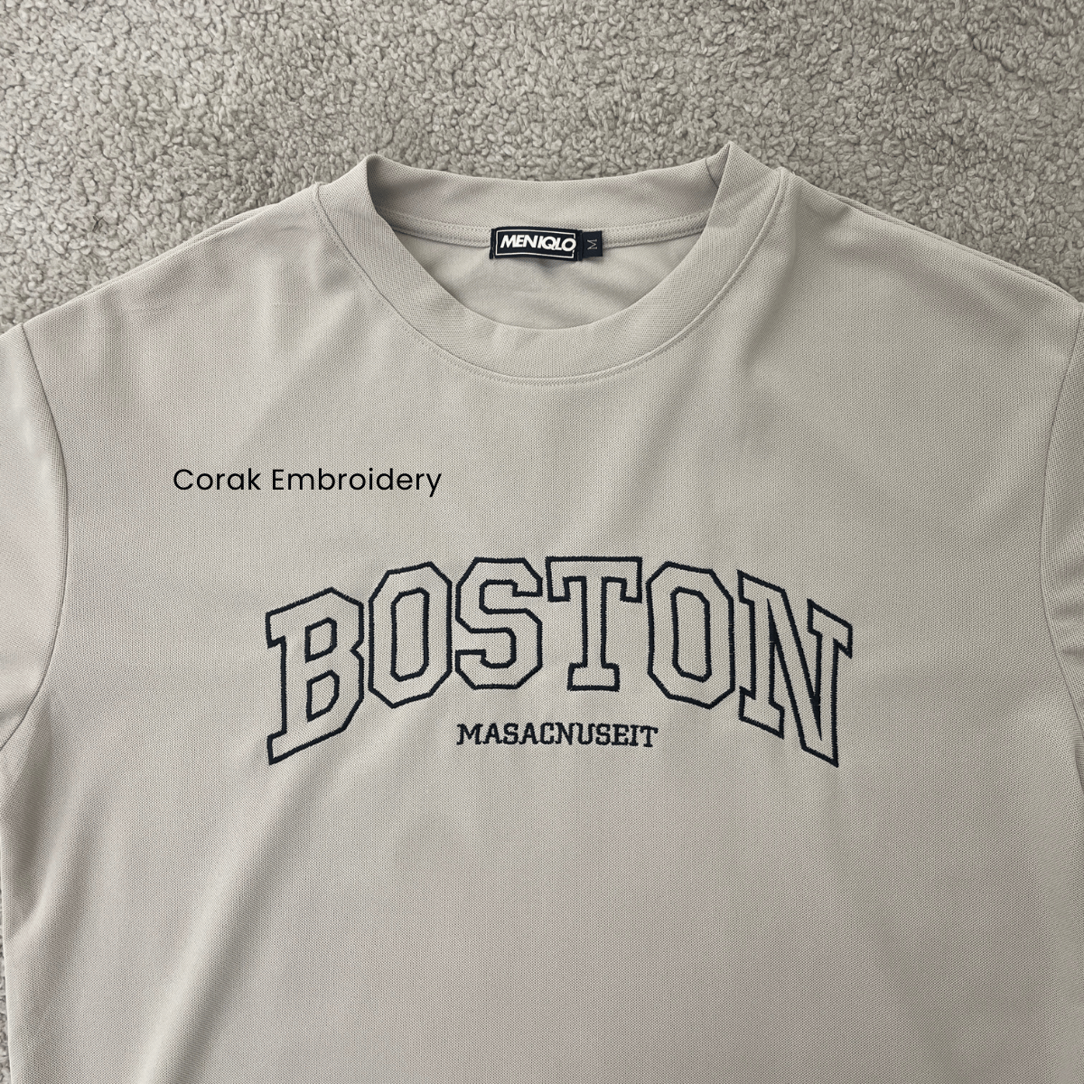 MENIQLO TYLER KASUAL MEN OVERSIZED T-SHIRT SHORT SLEEVE - MQ1002