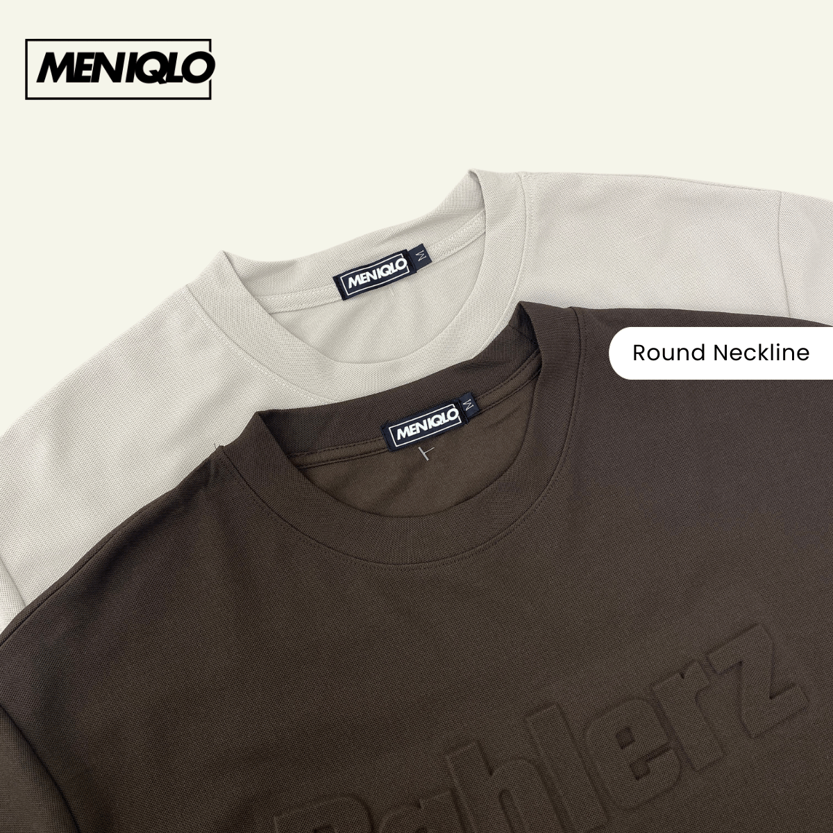 MENIQLO VINCENT OVERSIZED T-SHIRT SHORT SLEEVE - MQ1003