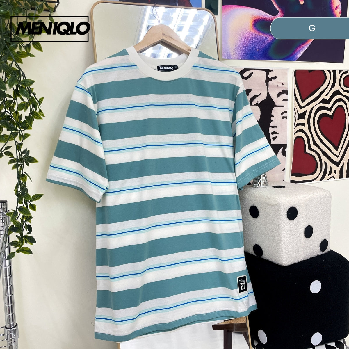 MENIQLO HARRY OVERSIZED T-SHIRT SHORT SLEEVE - MQ1004