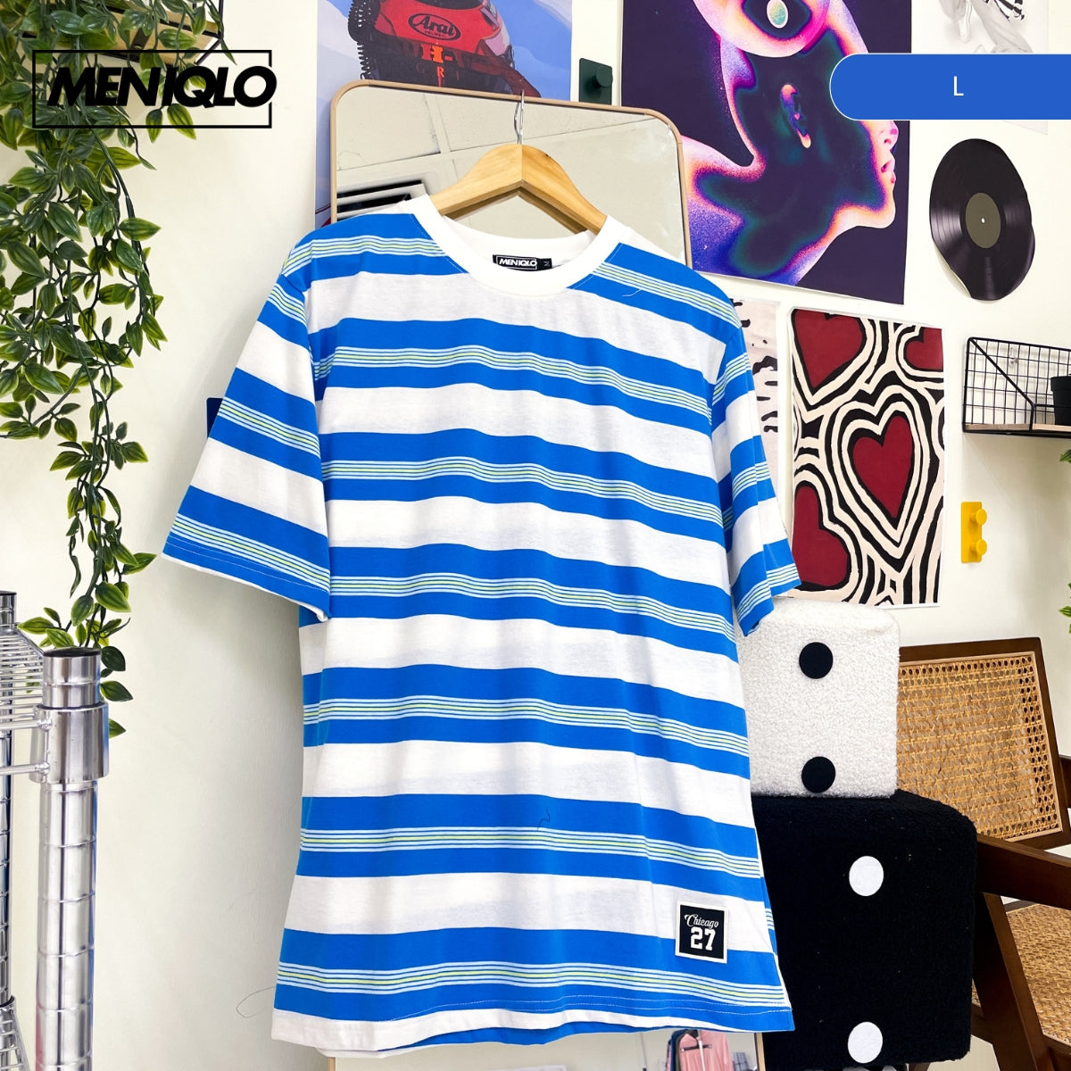 MENIQLO HARRY OVERSIZED T-SHIRT SHORT SLEEVE - MQ1004