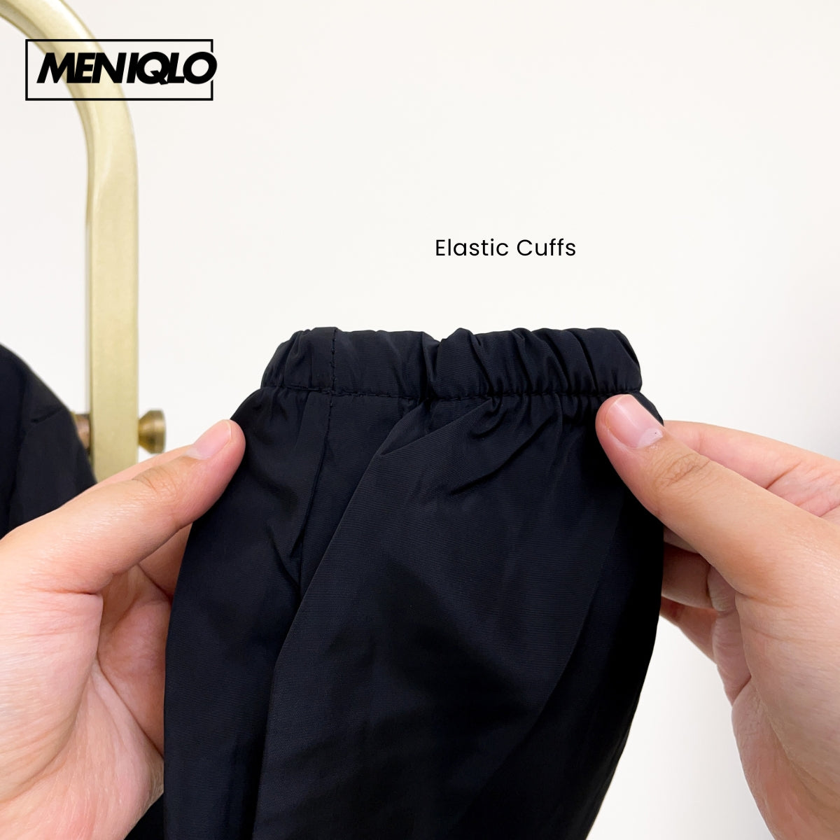 MENIQLO RAVEN HOODED WINDBREAKER BAJU LELAKI - MS005