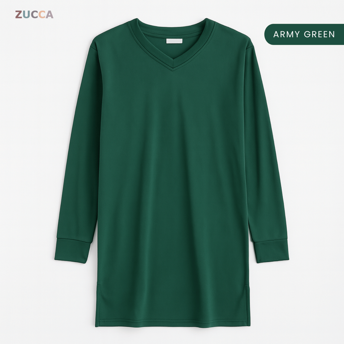 ZUCCA NAVA FLOWFIT SPORTWEAR LONG SLEEVE-MS007(PLUS SIZE)