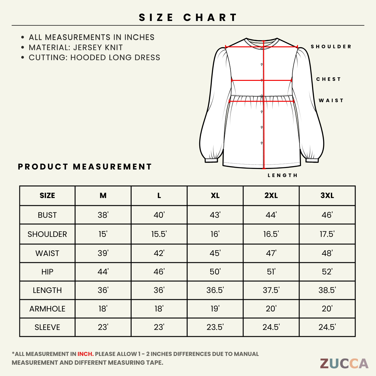 ZUCCA AVANI COLORBLOCK CASUAL WOMEN HOODED LONG DRESS - MS009