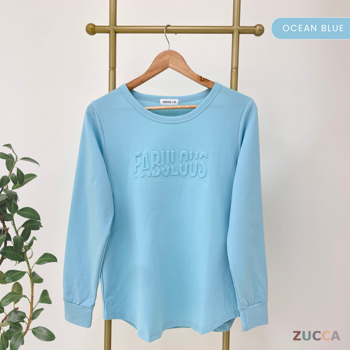 ZUCCA TERICA KEMEJA BLOUSE KASUAL BALDU - MA009