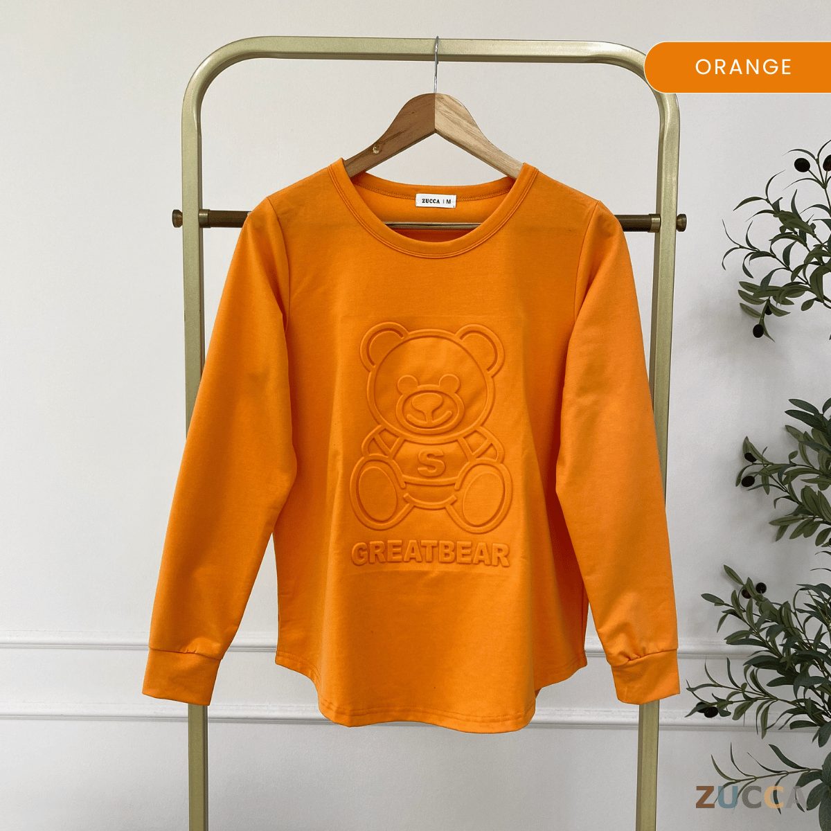 ZUCCA HERISA EMBOSSED VELVET CASUAL SHIRT BLOUSE - MA007